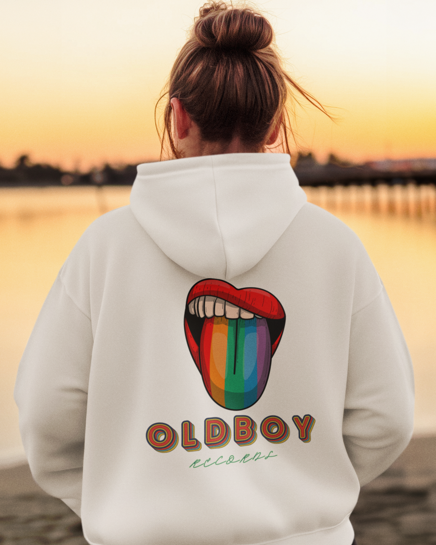 Rainbow Oversized Hoodie