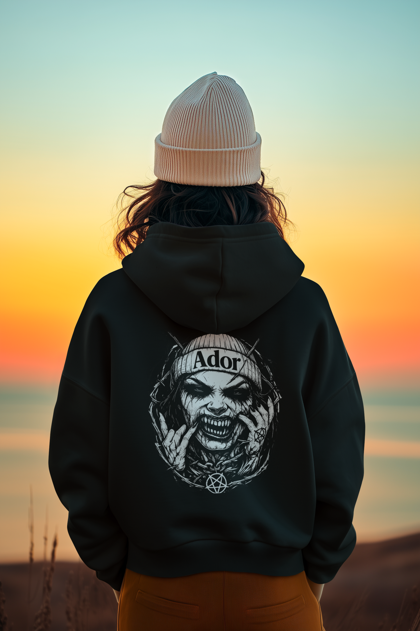 Vampire Oversized Hoodie