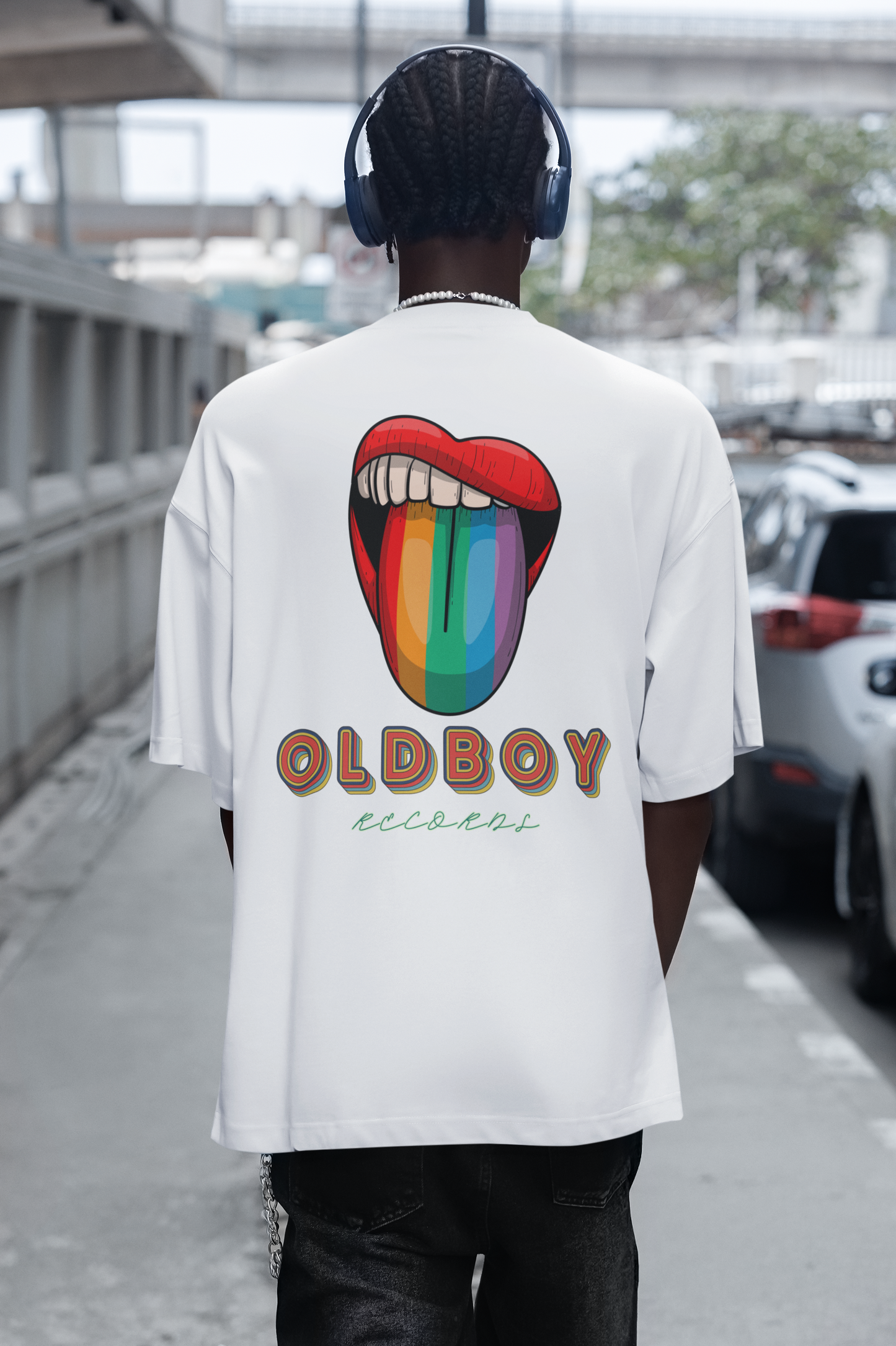 Rainbow Oversized Shirt