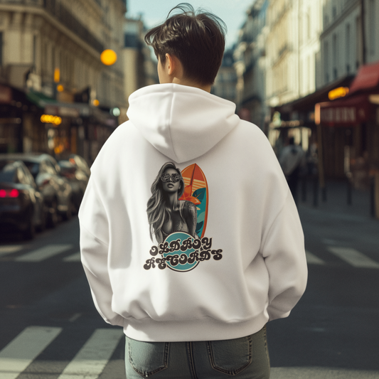 Surfing Oversized Hoodie