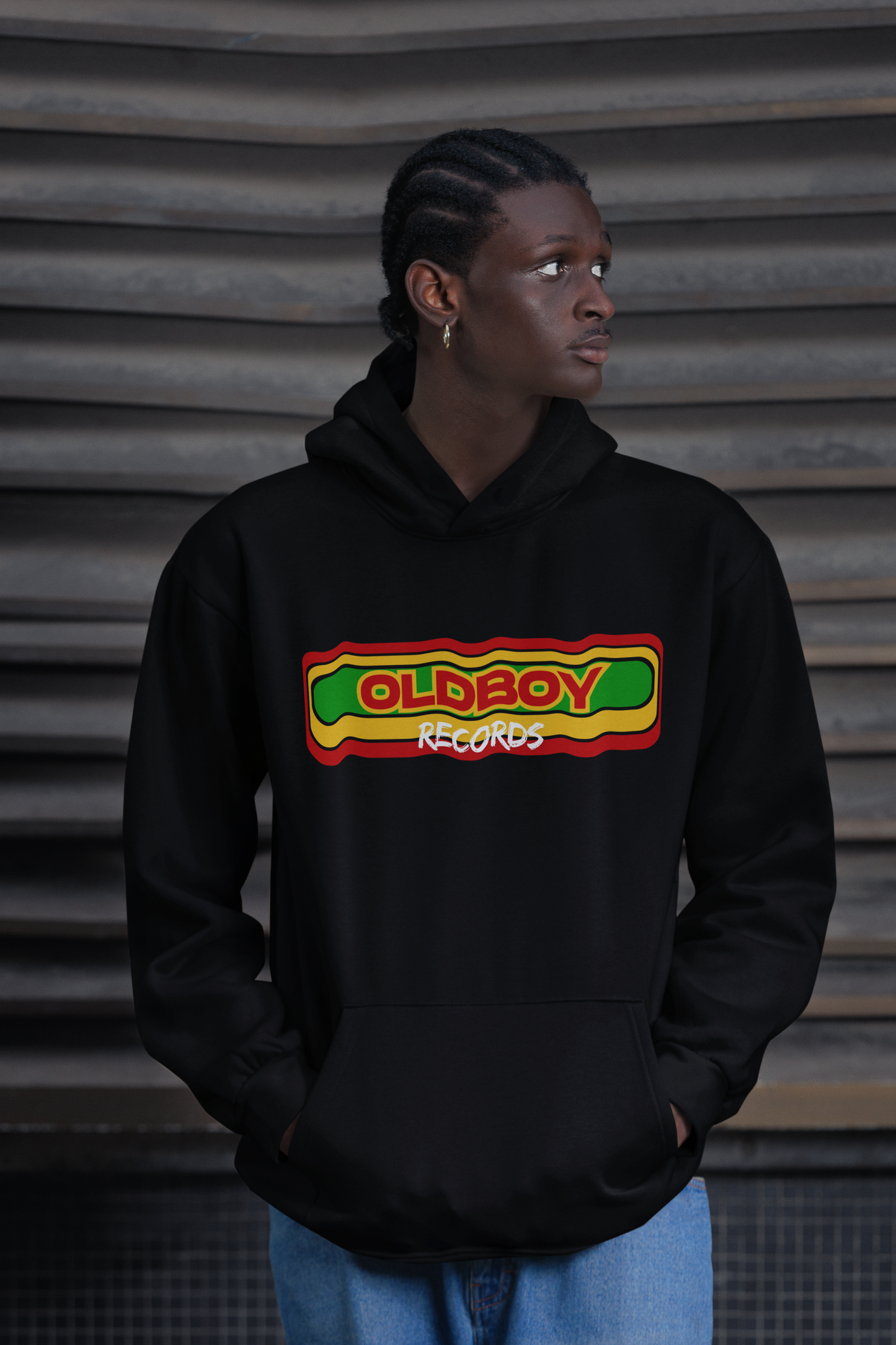 Rasta Oversized Hoodie